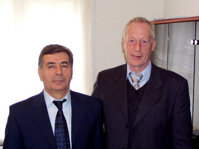Prof. Karim Ramazanov und Dr. Reinhard Brandt